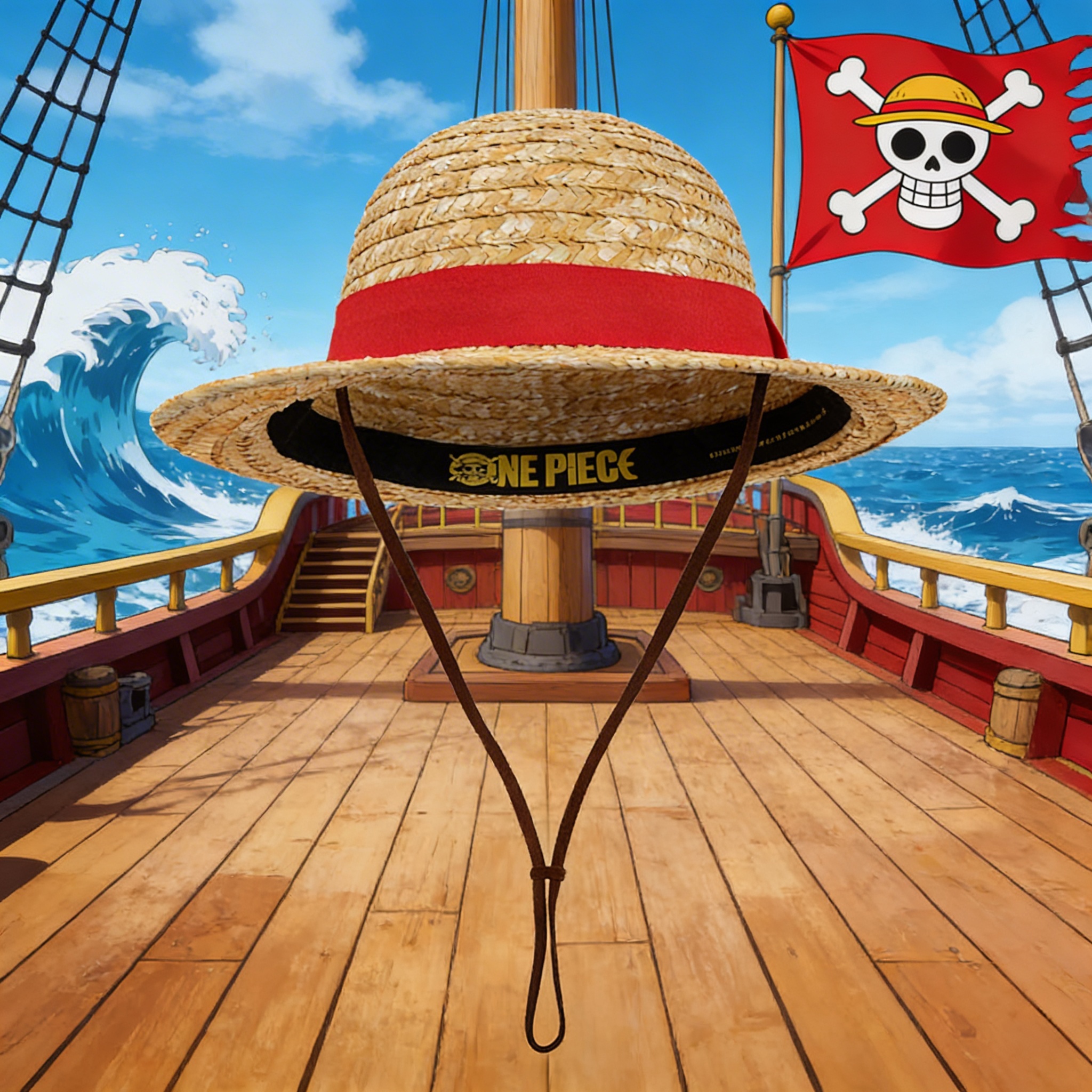 Home Decor Netflix - One Piece Officially Licensed Straw Hat