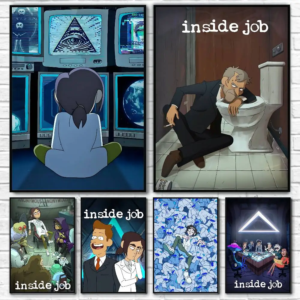 Home Decor Jobs - Cartoon Anime I-Inside Job Painting Manga