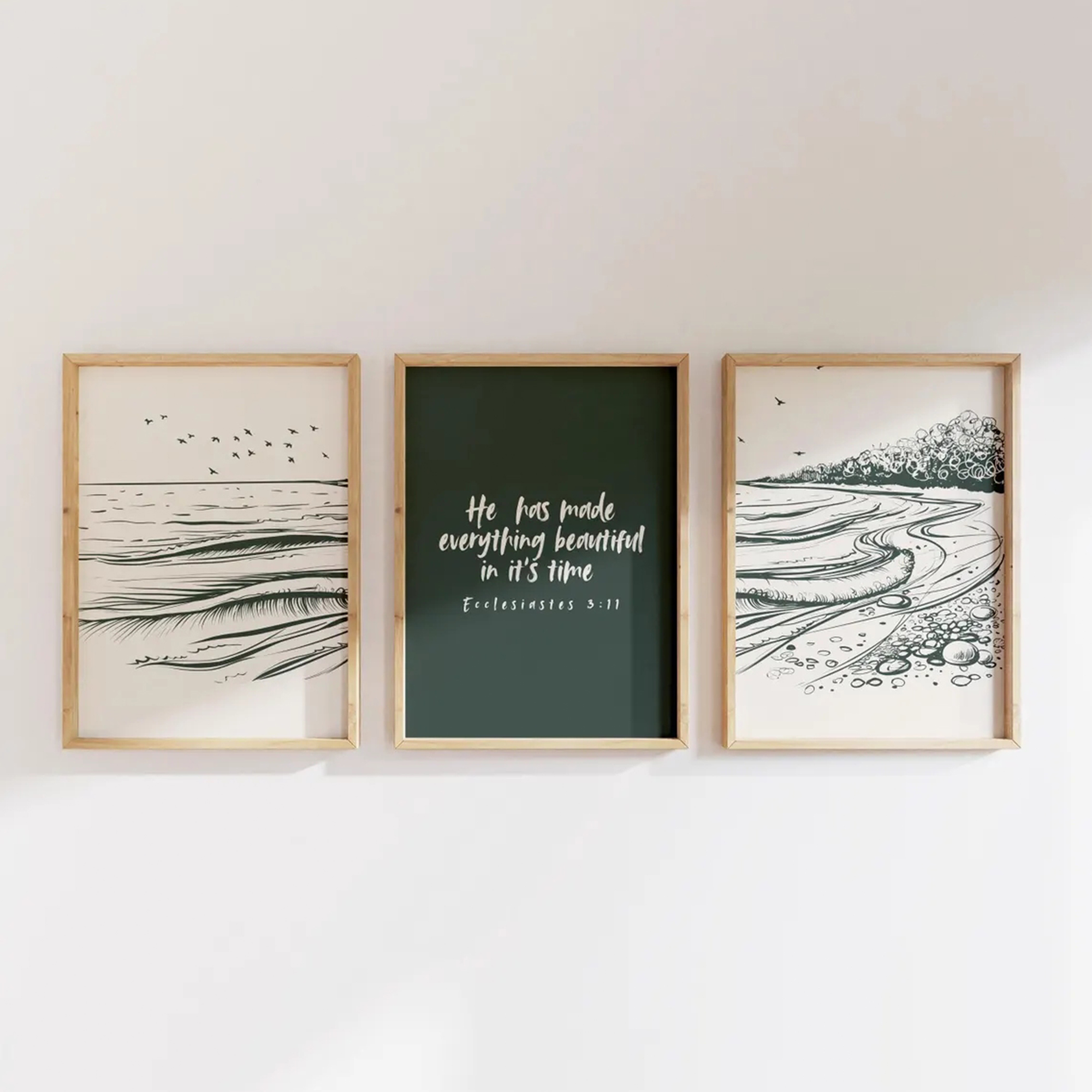 Home Decor Nepal - Minimalist Bible Verse Scripture Faith Quote