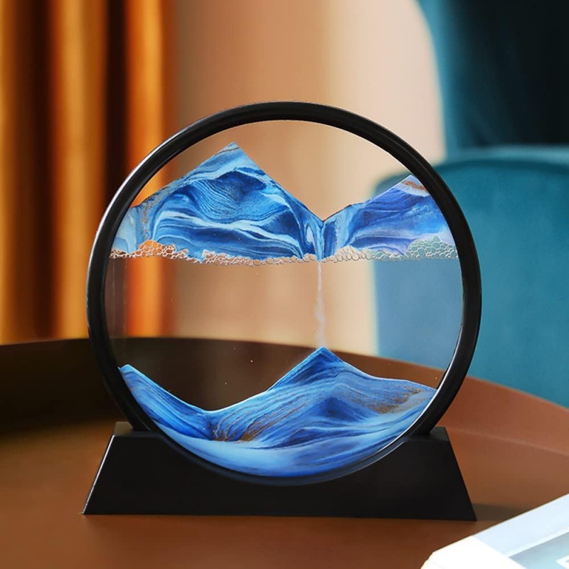 Home Decor Aesthetic Pinterest - 3D Hourglass Quicksand Moving Sand Art