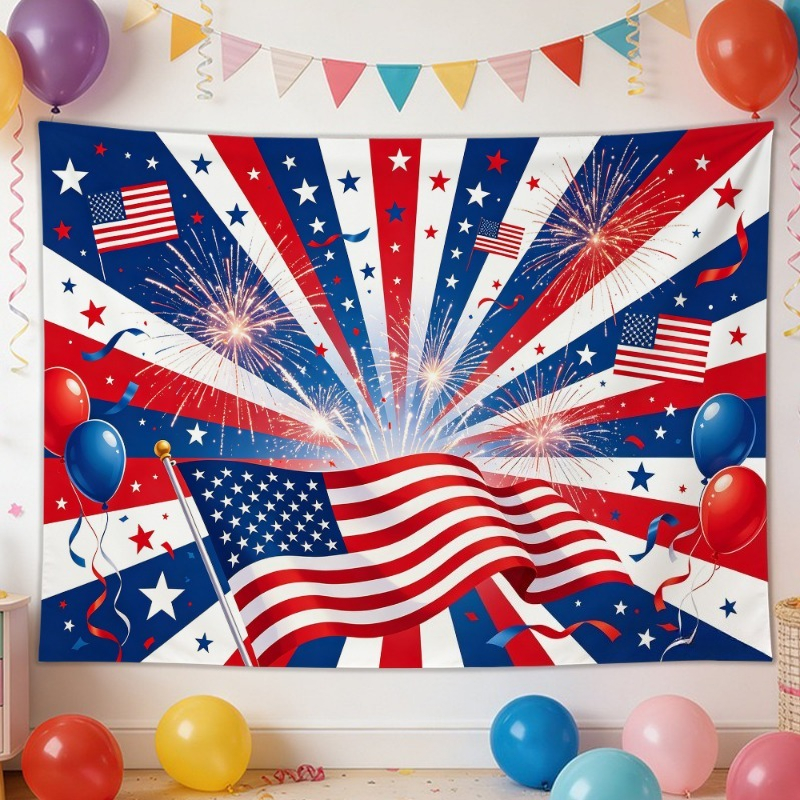 Home Decor Usa - 4th July USA Independence Day Star