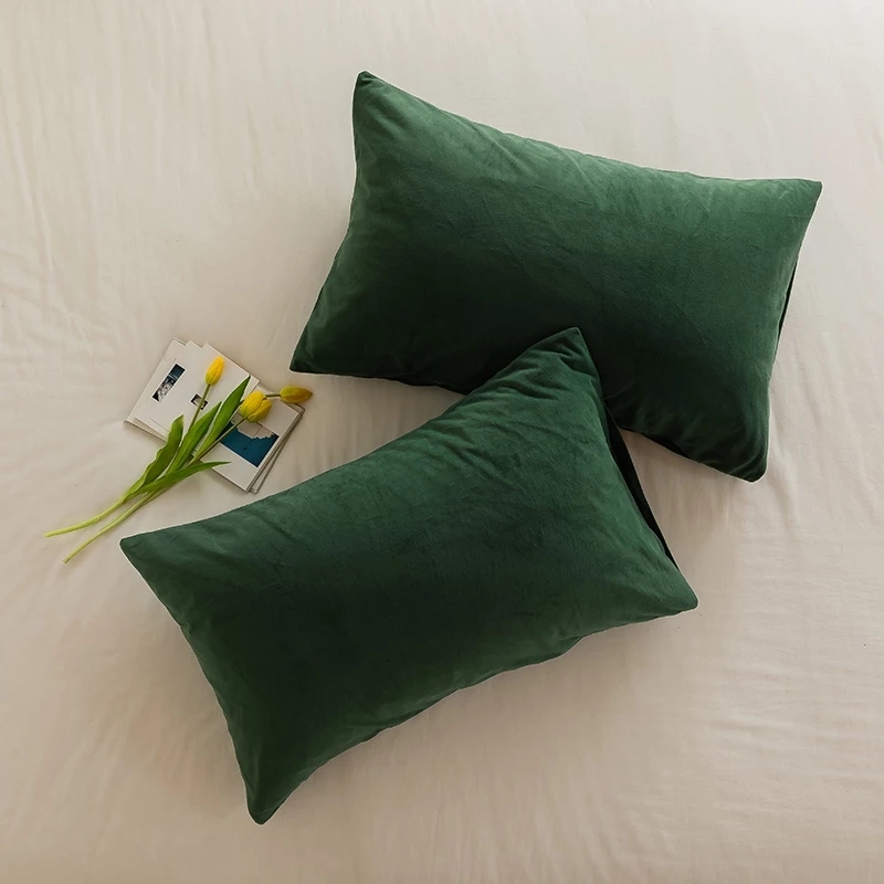 Home Decor Nepal - Soft Velvet Cushion Covers Plaid Pillowcases