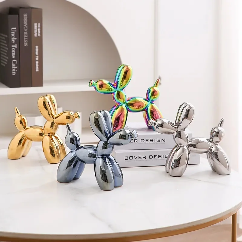 Home Decor Aesthetic Pinterest - 11/21CM Mini Ceramic Balloon Dog Sculpture