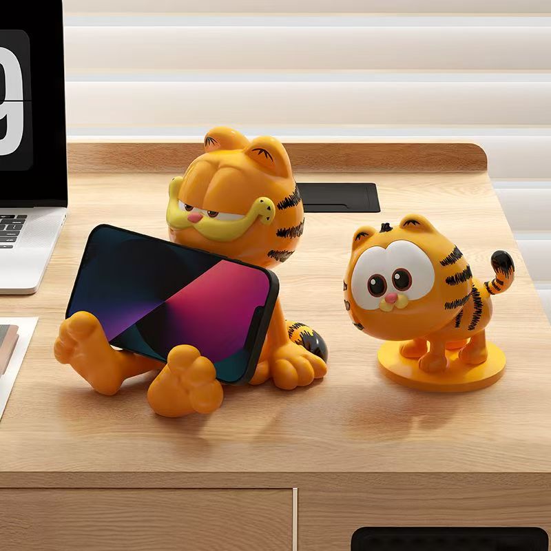 Home Decor Nepal - Garfield animation cartoon cute resin phone