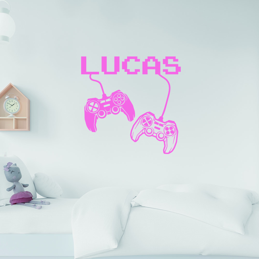 Home Decor Games Free - 1pc Cartoon Style Personalize Custom Name