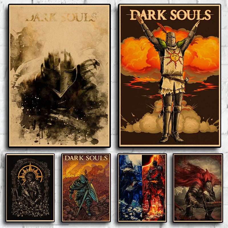 Home Decor Games Free - Classic Game Poster Dark Souls 3
