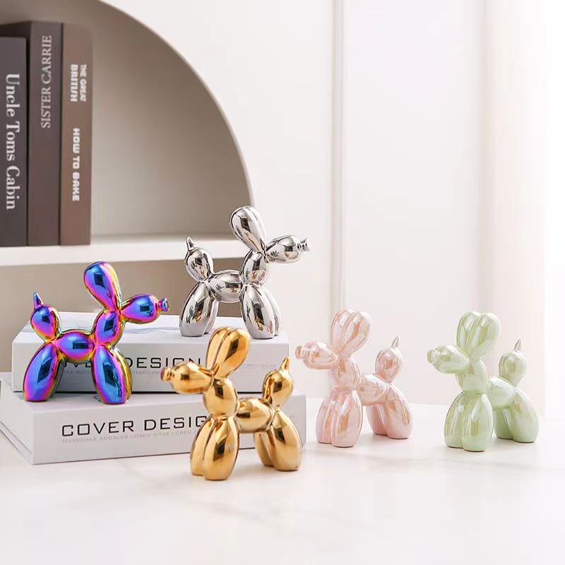 Home Decor Aesthetic Pinterest - ceramics Balloon Dog Sculpture Home Decor