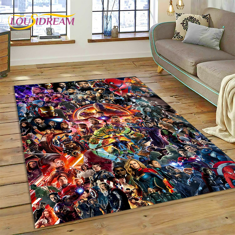 Home Decor Online Free - 3D S-Spider-Man Superhero Cartoon Rug Carpet