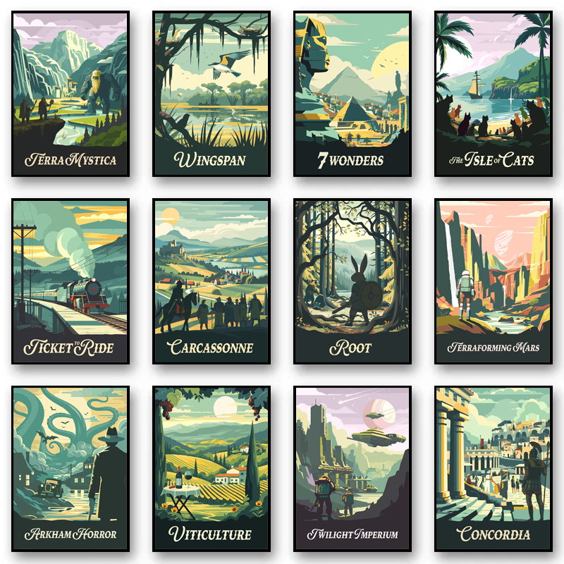 Home Decor Games Free - Cartoon Abstract Game Scene Landscape Magic
