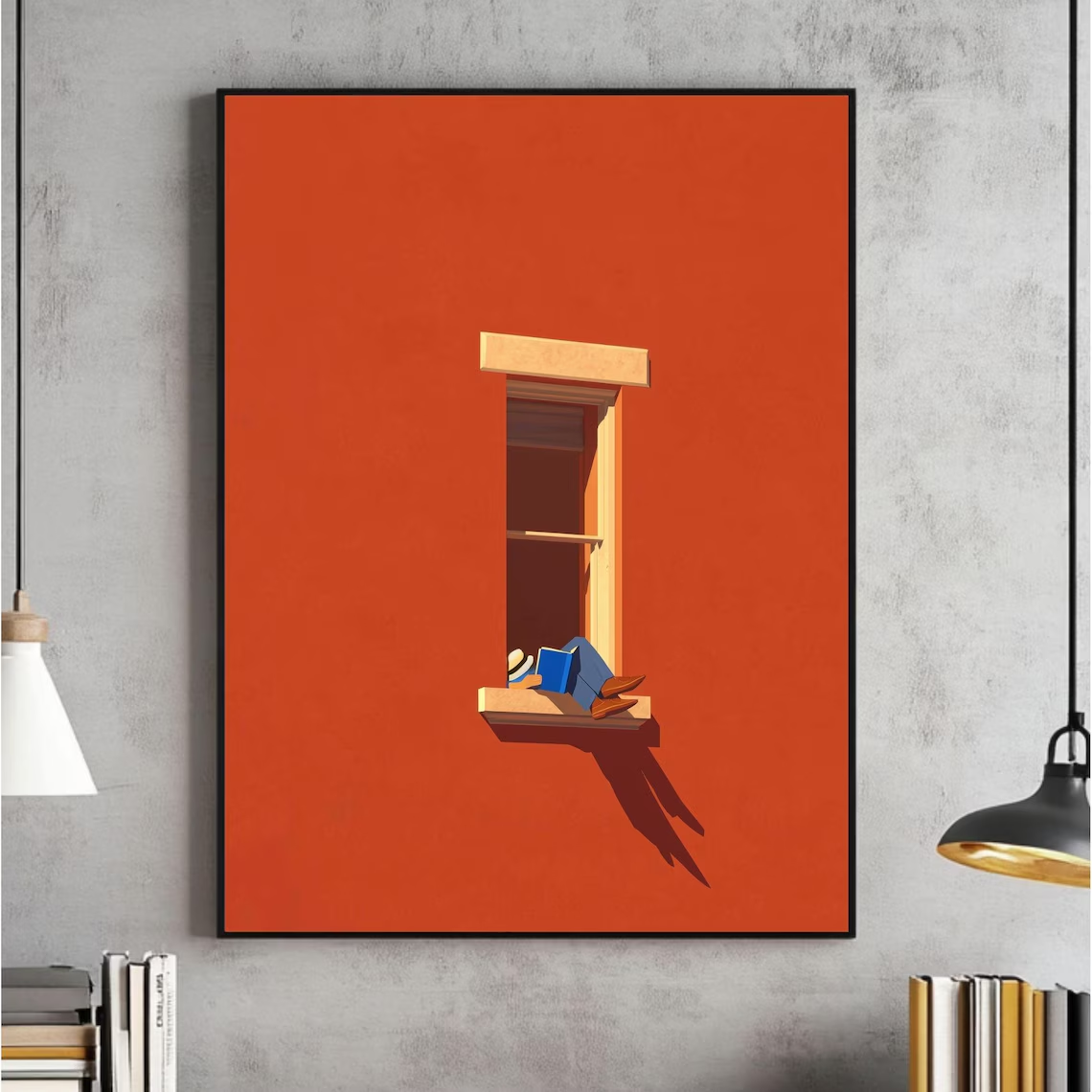 Home Decor Catalog - Bold Minimalist Digital Wall Art, Aesthetic