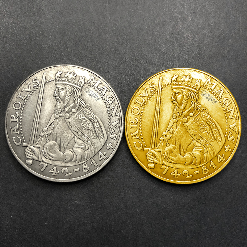 Germany Home Decor - Germany 742-814 Carolvs Copy Gold/Silver Collect