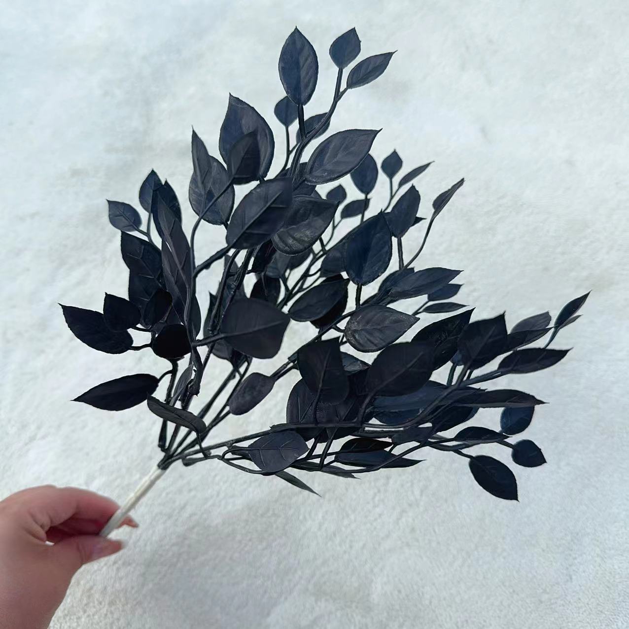 Black Halloween Artificial Flo - Home Decor Event のレビューと価格