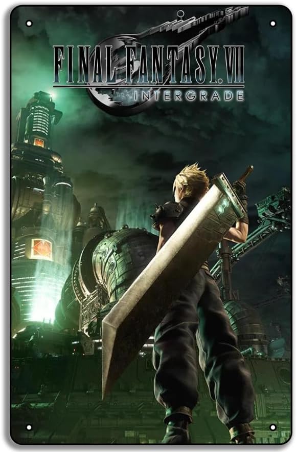 Final Fantasy VII Game Poster  - Home Decor Games Free のレビューと価格