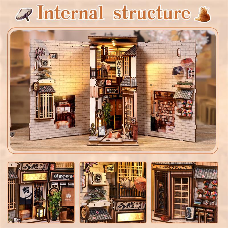 Cat's Alley DIY Miniature Hous - Home Decor Catalog のレビューと価格