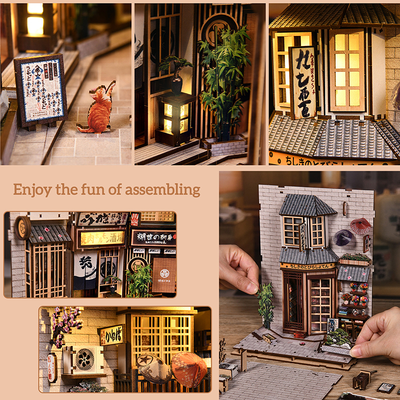 Cat's Alley DIY Miniature Hous - Home Decor Catalog のレビューと価格