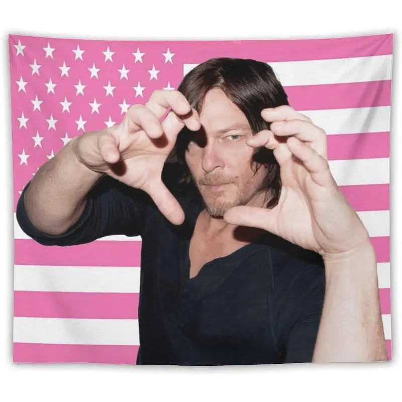 VIKAMA Daryl Dixon USA Flag Ta - Home Decor Usa のレビューと価格