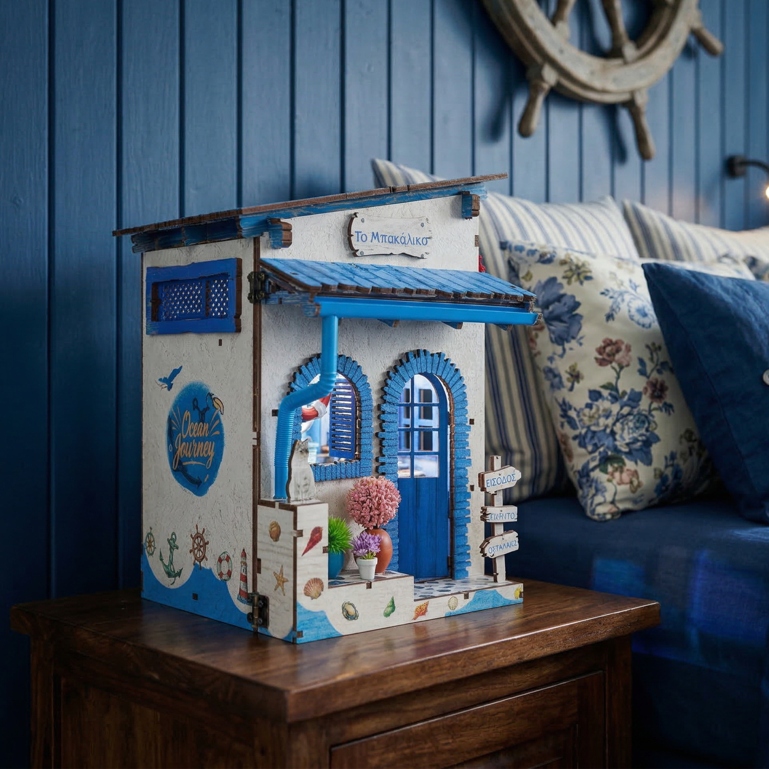 DIY Wooden Book Nook Figurines - Home Decor Catalog のレビューと価格
