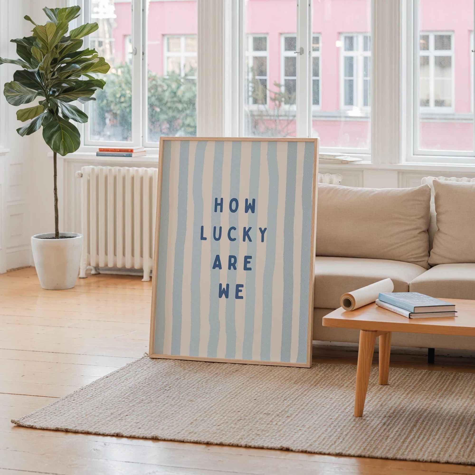 How Lucky Are We Coastal Cowgi - Home Decor Nepal のレビューと価格