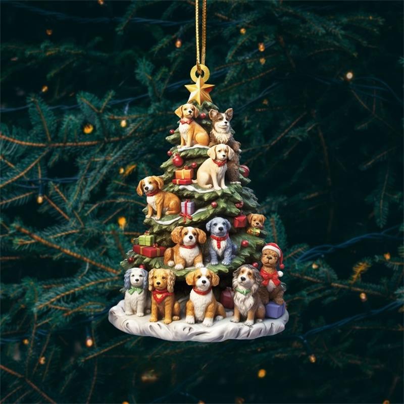 2D Christmas Tree Ornament Acr - Home Decor Catalog のレビューと価格