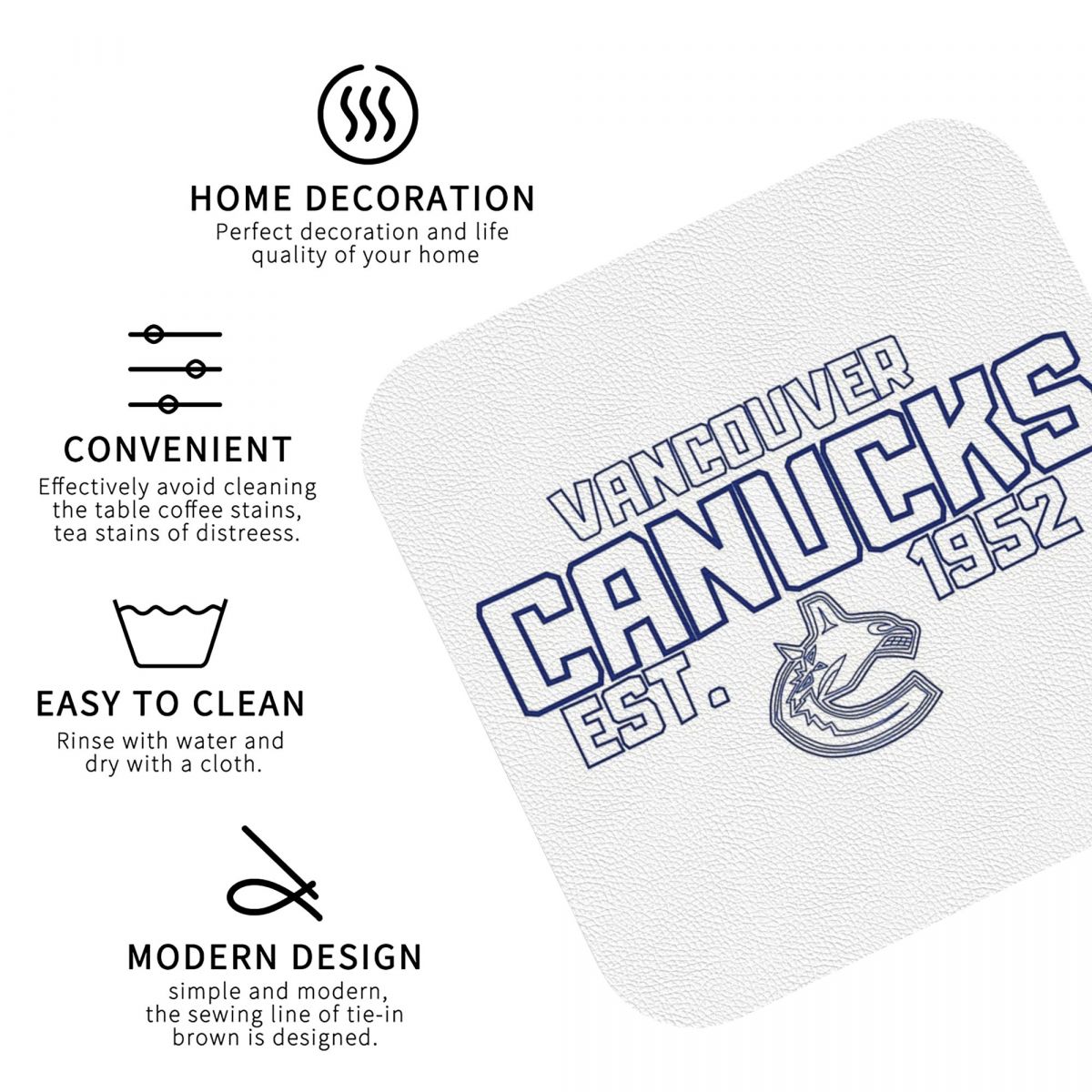 Vancouver Canucks Hockey Canad - Home Decor Vancouver のレビューと価格