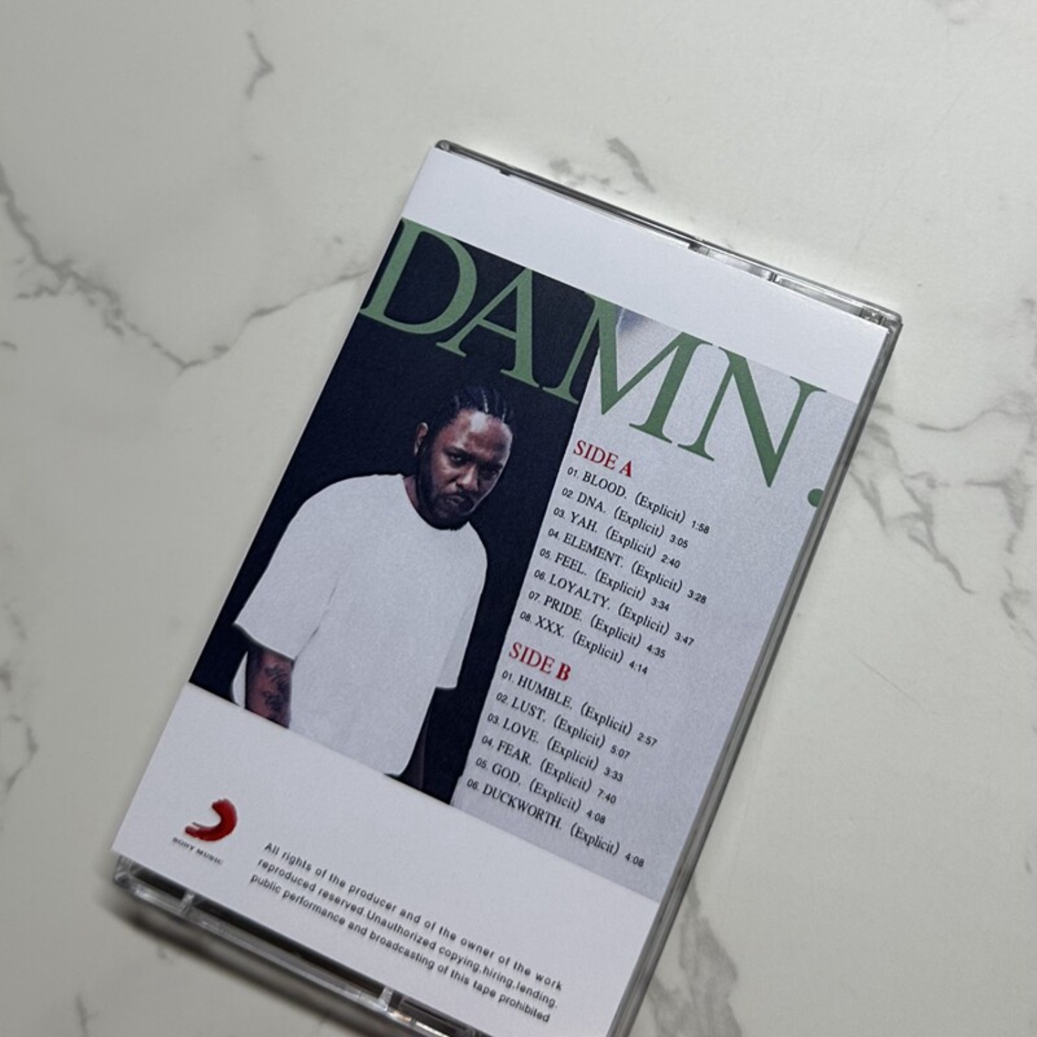 Kendrick Lamar DAMN. Conscious - Home Decor Retro のレビューと価格