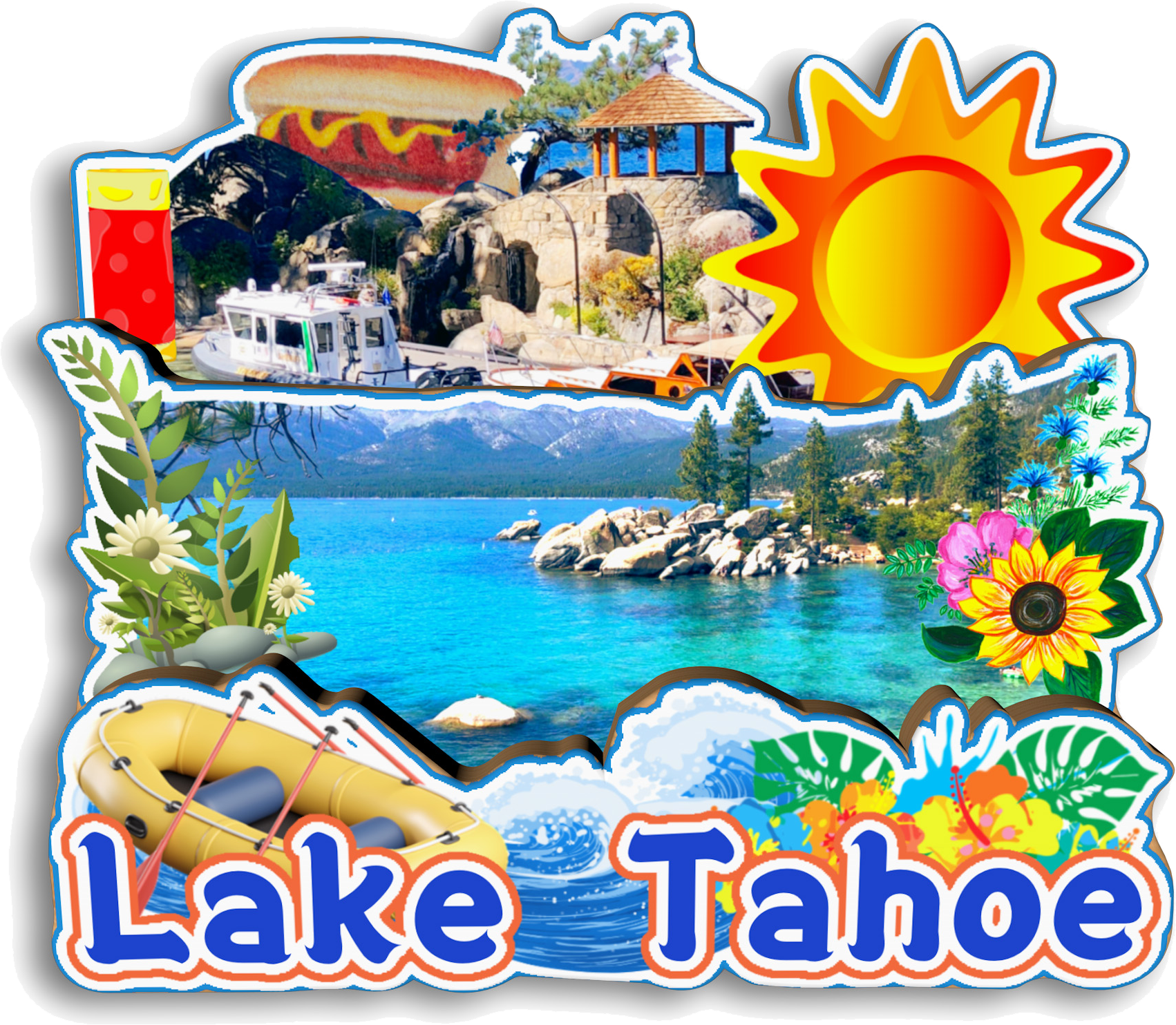 Alaska Seattle Lake Tahoe Maui - Home Decor Usa のレビューと価格