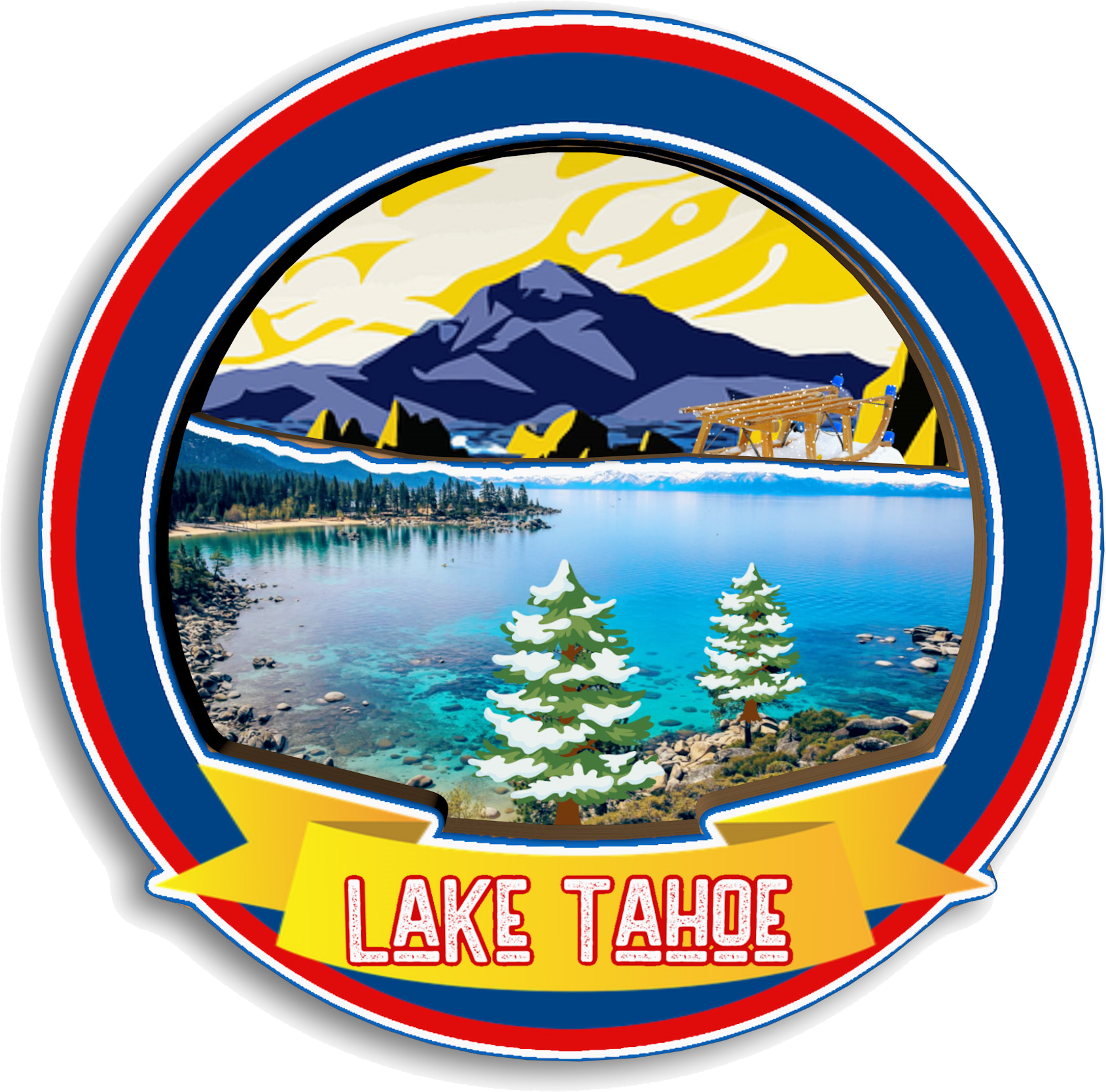 Alaska Seattle Lake Tahoe Maui - Home Decor Usa のレビューと価格