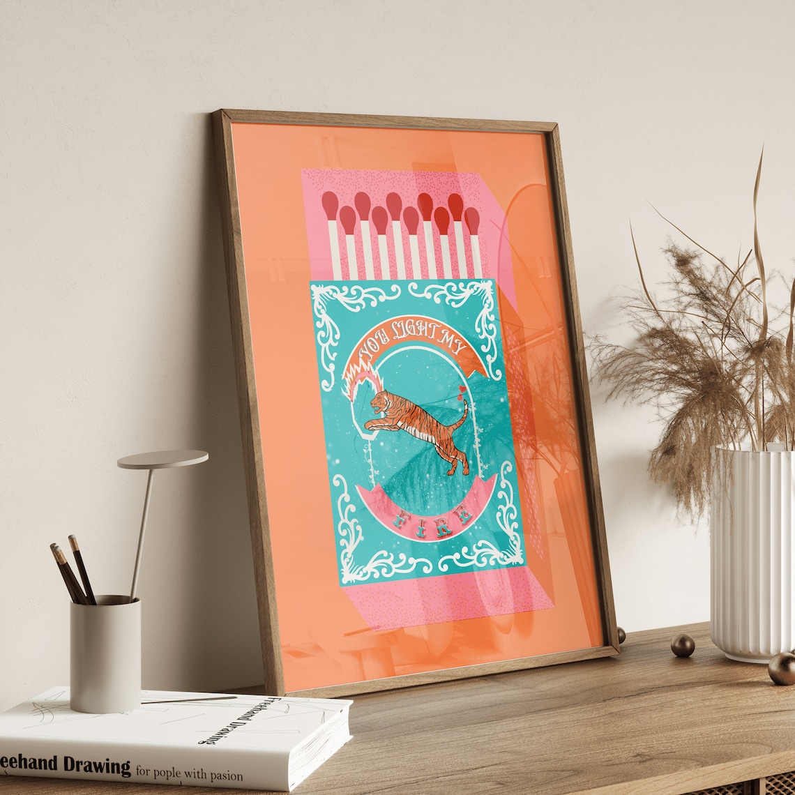 You Light My Fire Orange Match - Home Decor Orange のレビューと価格