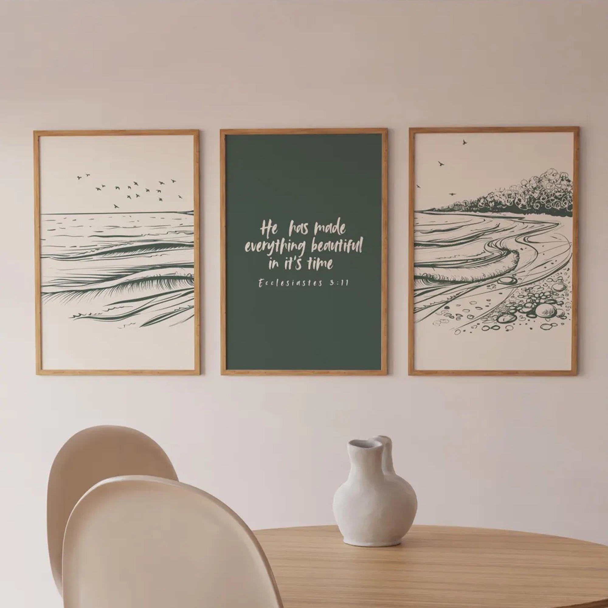 Minimalist Bible Verse  Script - Home Decor Nepal のレビューと価格