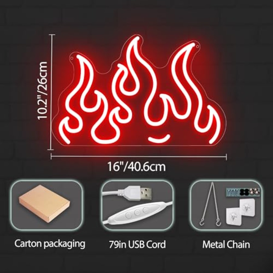 Neon Sign LED Wall Light for G - Home Decor Games Free のレビューと価格
