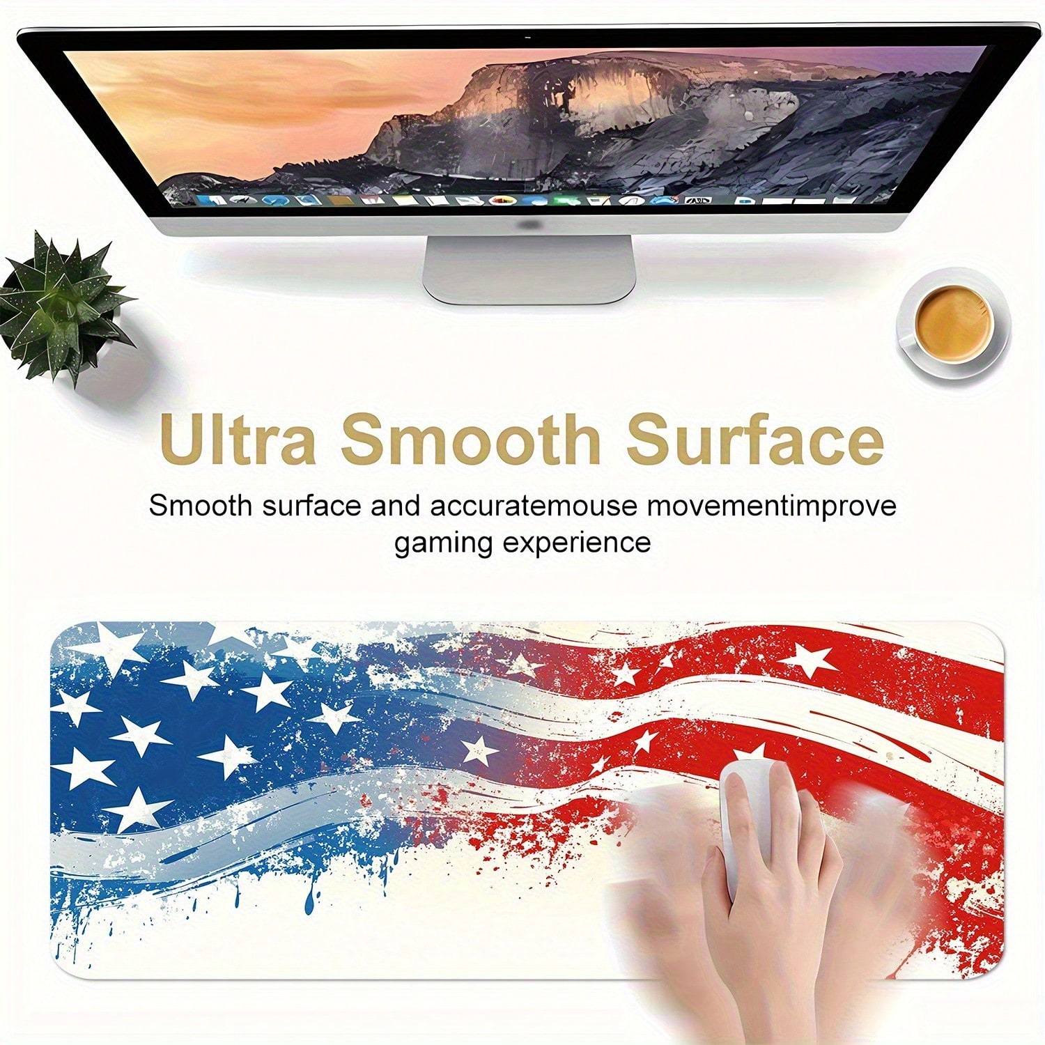 1 Pc Extended Mouse Pad With A - Home Decor Usa のレビューと価格