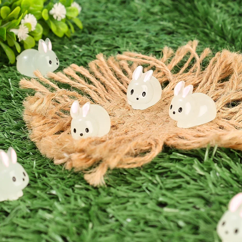 50/2Pcs Mini Glow Rabbit Ornam - Home Decor Aesthetic Pinterest のレビューと価格