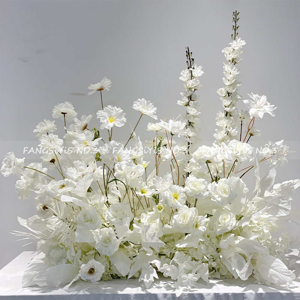 100/50CM Artificial White Rose - Home Decor Event のレビューと価格