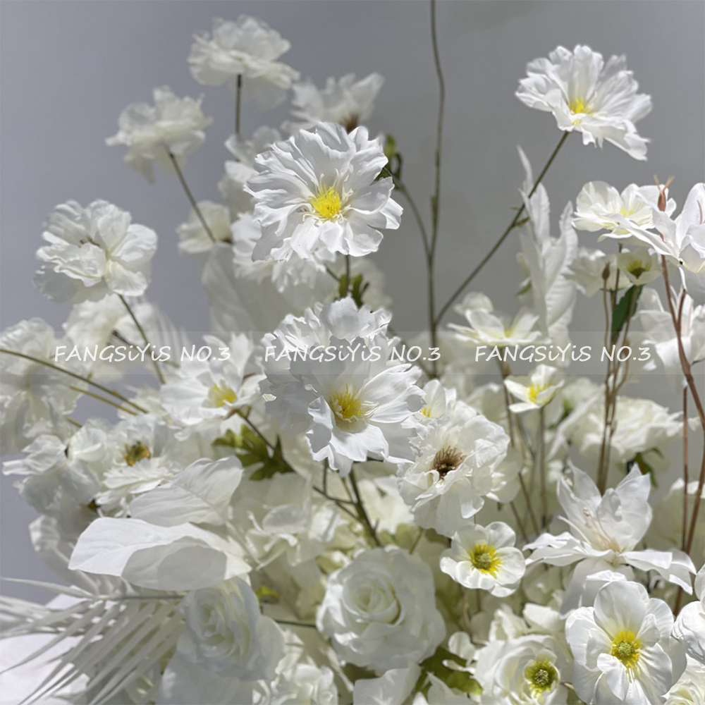 100/50CM Artificial White Rose - Home Decor Event のレビューと価格