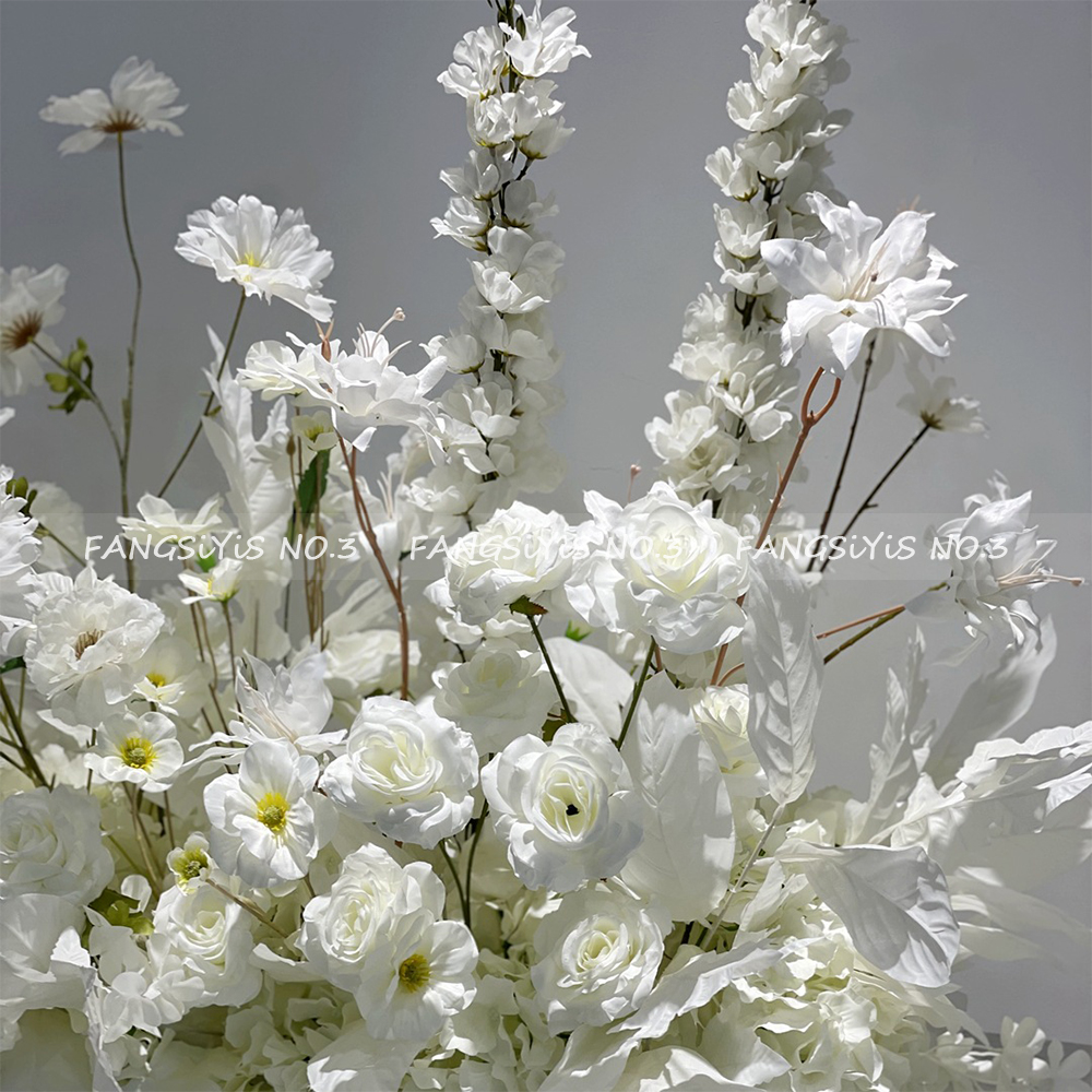 100/50CM Artificial White Rose - Home Decor Event のレビューと価格