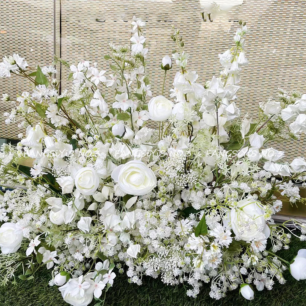 100/50CM Artificial White Rose - Home Decor Event のレビューと価格