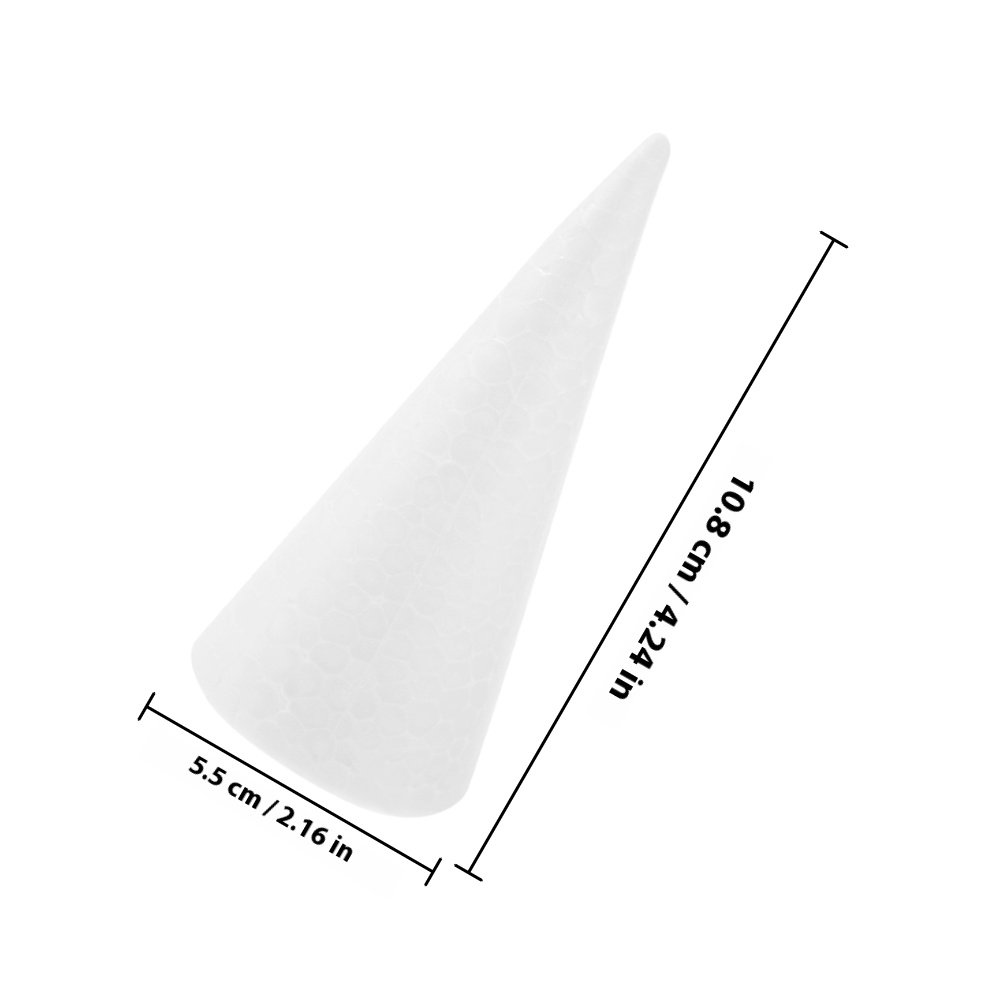 20Pcs Versatile White Foam Con - Home Decor Event のレビューと価格