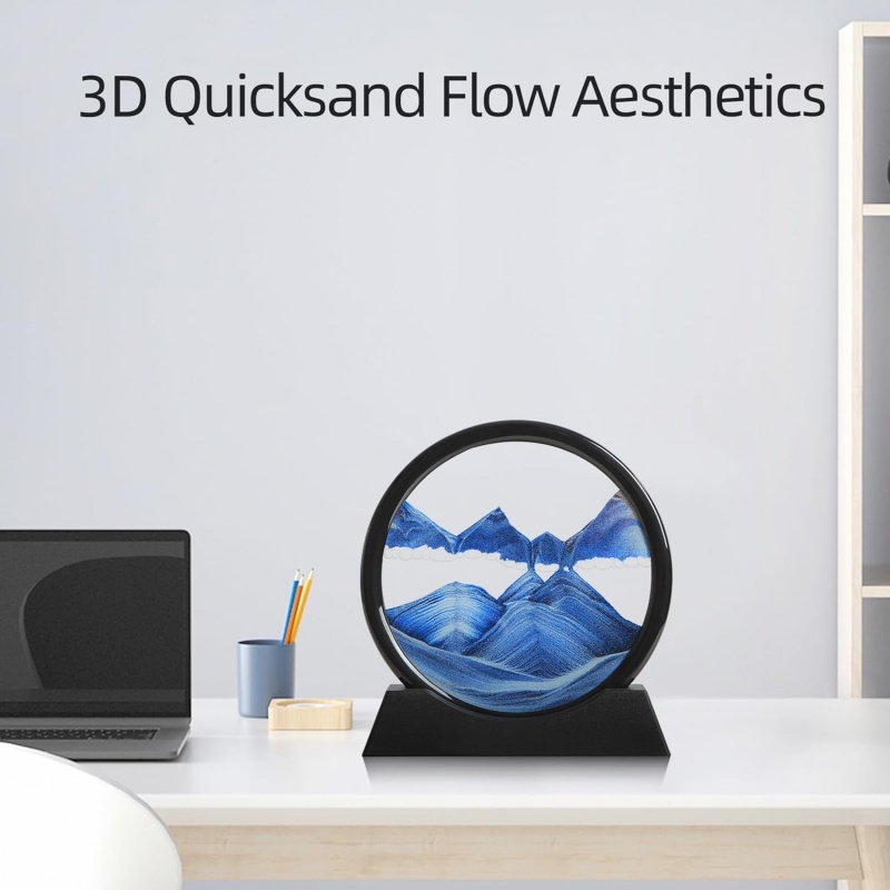3D Hourglass Quicksand Moving  - Home Decor Aesthetic Pinterest のレビューと価格