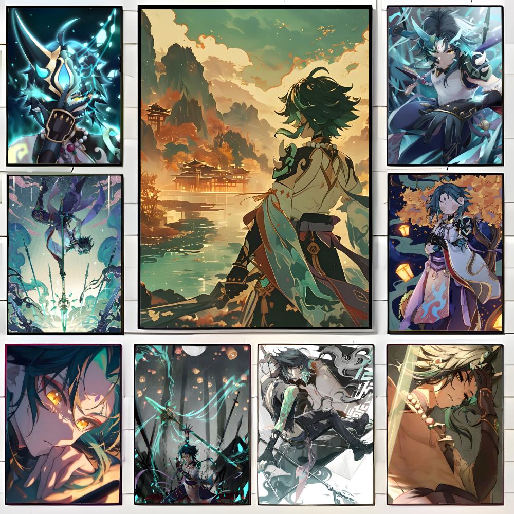 Game Genshin Xiao Poster Canva - Home Decor Games Free のレビューと価格