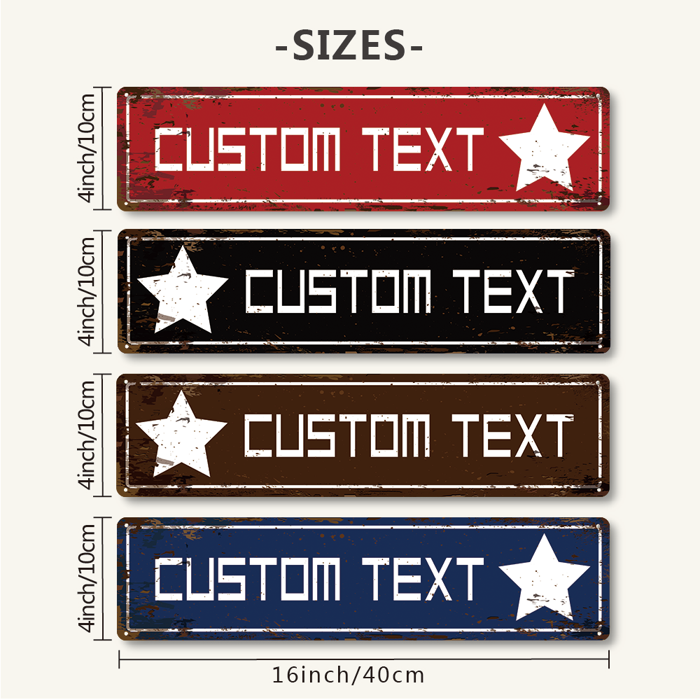 1pc Personalized Custom Metal  - Home Decor Event のレビューと価格
