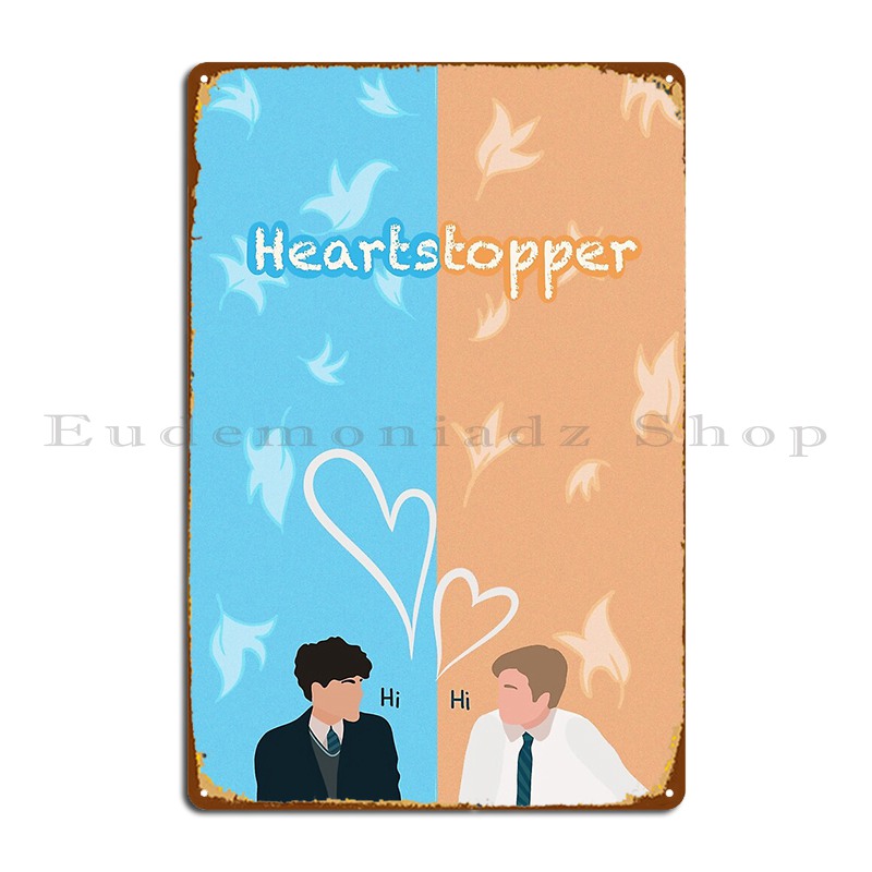Heartstopper Netflix Metal Sig - Home Decor Netflix のレビューと価格