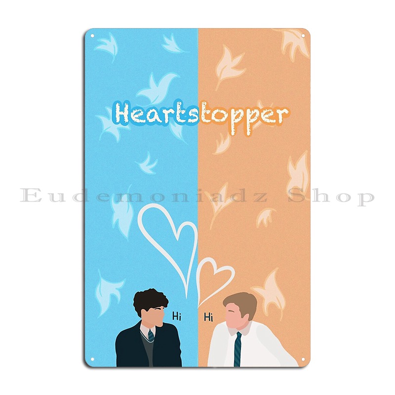Heartstopper Netflix Metal Sig - Home Decor Netflix のレビューと価格