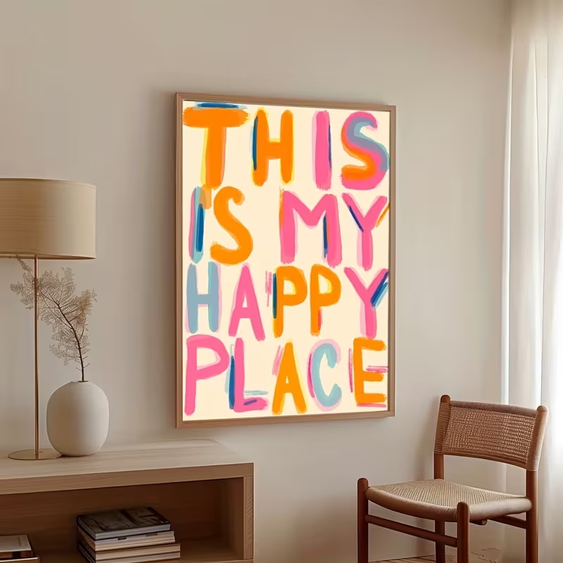 Modern This Is My Happy Place  - Home Decor Nepal のレビューと価格
