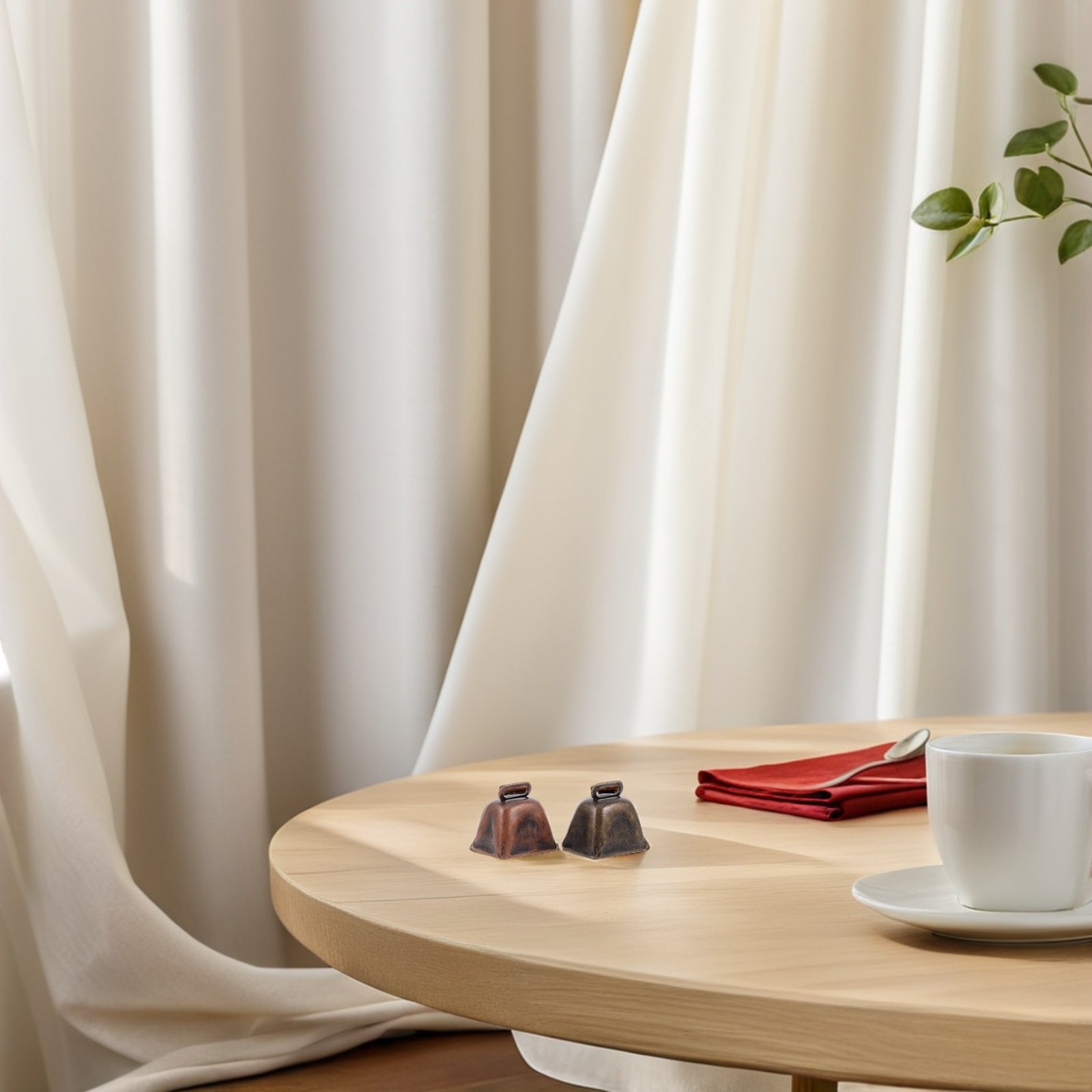 8Pcs Small Vintage Cow Bells B - Home Decor Event のレビューと価格