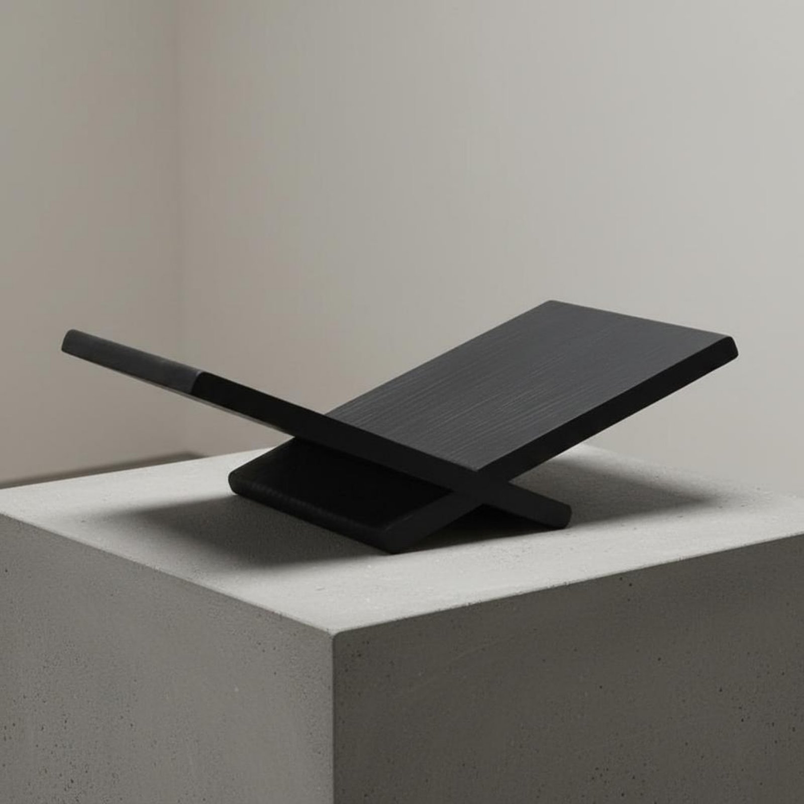 Carbonized Wood Book Stand Rus - Aesthetic Bookend のレビューと価格