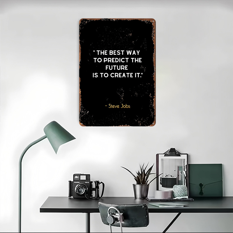 Steve Jobs Quote - Future Meta - Home Decor Jobs のレビューと価格