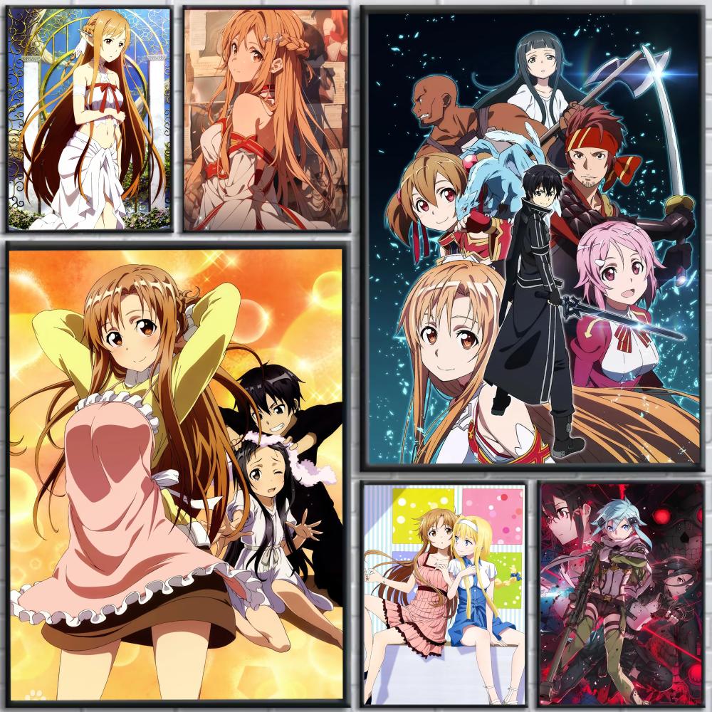 S-sword Art Online Anime Poste - Home Decor Online Free のレビューと価格
