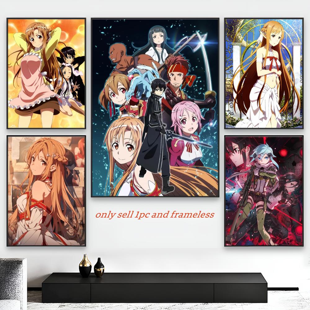 S-sword Art Online Anime Poste - Home Decor Online Free のレビューと価格