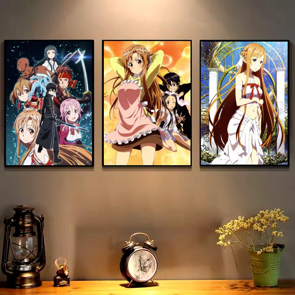 S-sword Art Online Anime Poste - Home Decor Online Free のレビューと価格