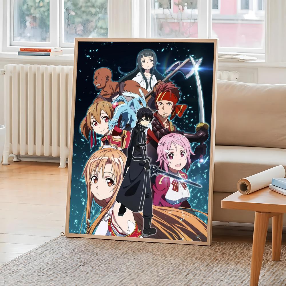 S-sword Art Online Anime Poste - Home Decor Online Free のレビューと価格